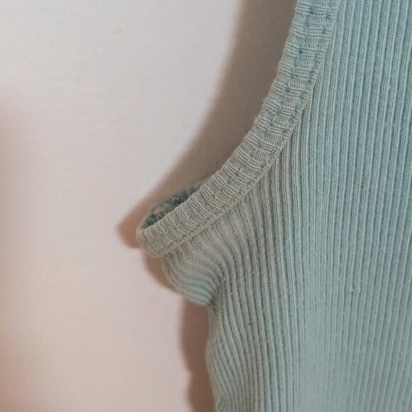 Womens Medium Blue Tank Top - Picture 2 of 4